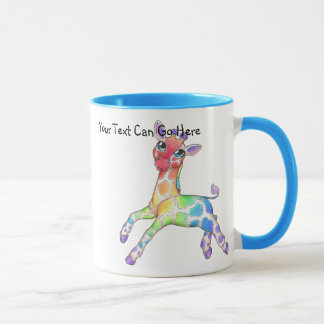 Colorful Giraffe Mug