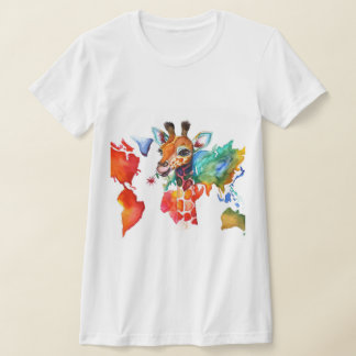Colorful giraffe T-Shirt