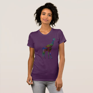 Colorful Giraffe T-Shirt