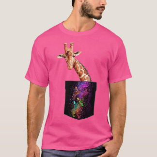 Colorful Giraffe T-Shirt