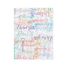Colorful Girl Name Pattern
