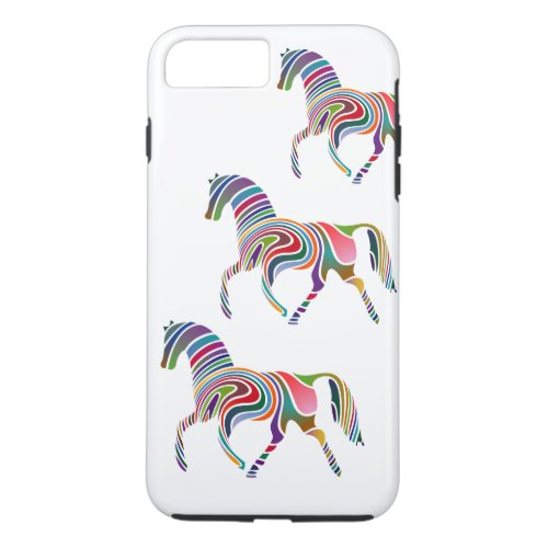 Colorful Girly Fantasy Horse iPhone 8 Plus7 Plus Case