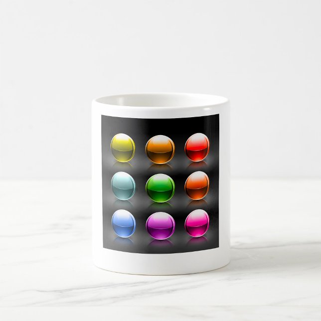 Colorful Glass Balls Mug (Creator Uploaded)