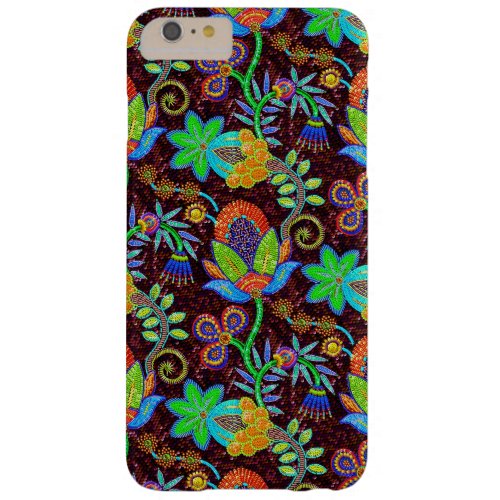 Colorful Glass Beads Look Retro Floral Design 2 Barely There iPhone 6 Plus Case