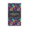 Colorful Glass Beads Look Retro Floral Design