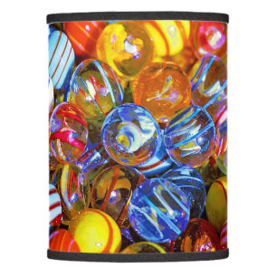 Colorful Glass Marbles Lamp Shade