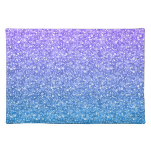 Colorful Glitter And Sparkles Pattern Placemat