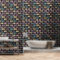 Colorful Glitter Brick Pattern