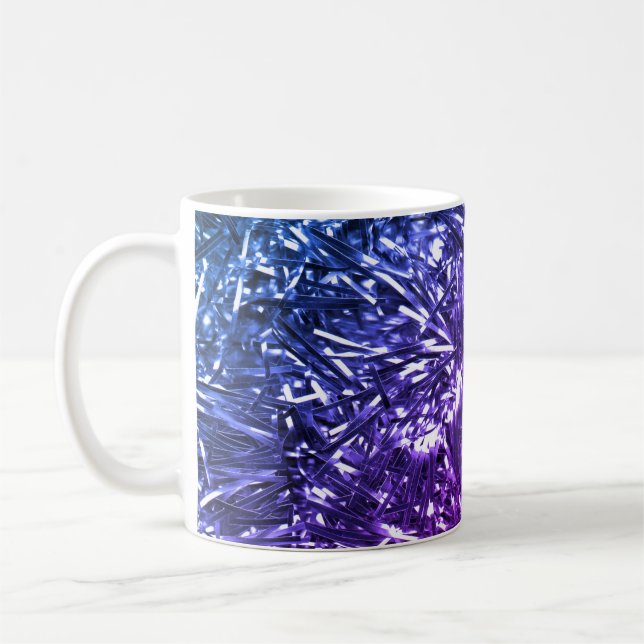 "Colorful Glitter" Coffee Mug (Left)