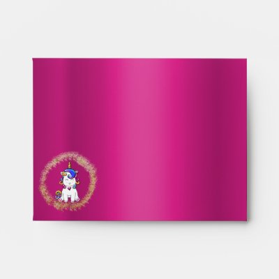 Colorful Glitter Unicorn Pink