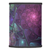 Colorful Glittering Modern Abstract Fractal Art Lamp Shade (Right)