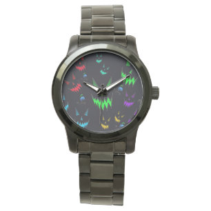Colorful Glowing Jack O' Lanterns Watch