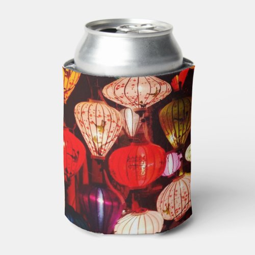 Colorful Glowing Ornate Lanterns Can Cooler