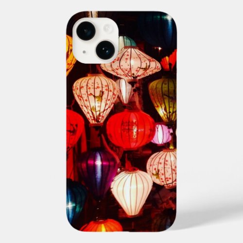 Colorful Glowing Ornate Lanterns Case_Mate iPhone 14 Case