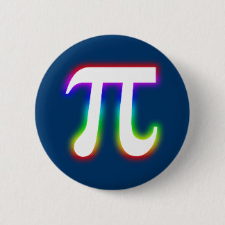Colorful Glowing Pi Number | Math Button