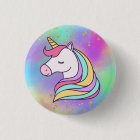 Colorful Gold Speckled Magical Unicorn
