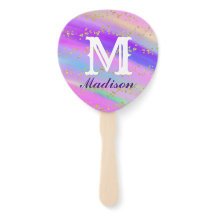 Colorful Gold Speckled Purple Unicorn Birthday