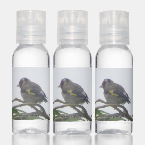 Colorful Goldfinch Travel Bottle Set Hand Sanitizer