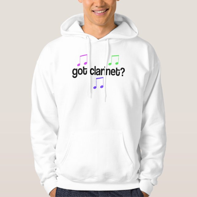 Colorful Got Clarinet Hoodie (Front)