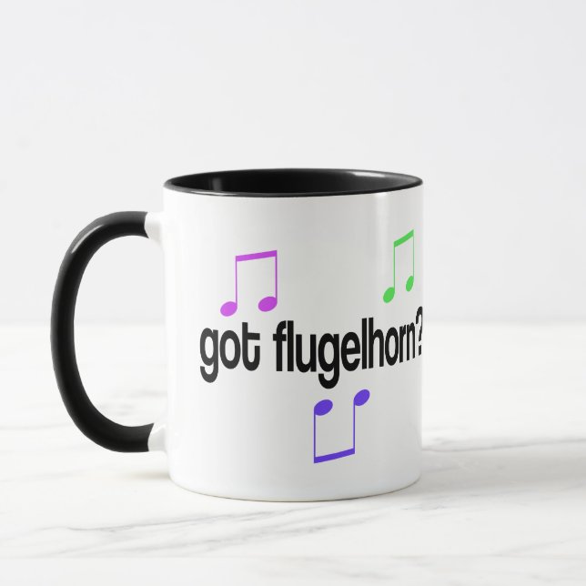 Colorful Got Flugelhorn Mug (Left)