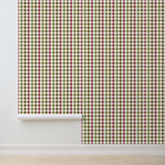 Colorful Gradient Checker Diamond Pattern Wallpaper (Application)