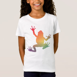 Colorful Gradient Frog Lover Gifts T-Shirt