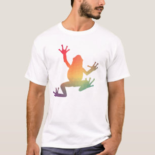 Colorful Gradient Frog Lover Gifts T-Shirt