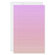 Colorful Gradient Stationery Paper