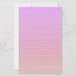 Colorful Gradient Stationery Paper