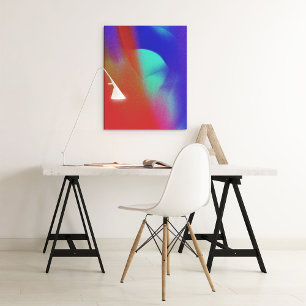 Colorful Gradient Vintage Colorful Gradient Poster
