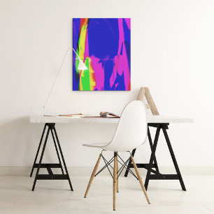 Colorful Gradient Vintage Colorful Gradient Poster