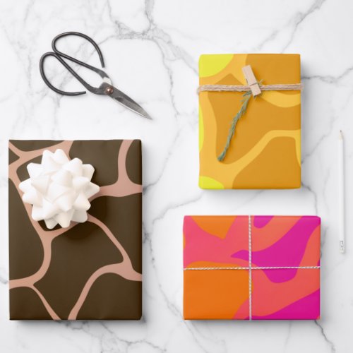 Colorful Gradients Wrapping Paper Set