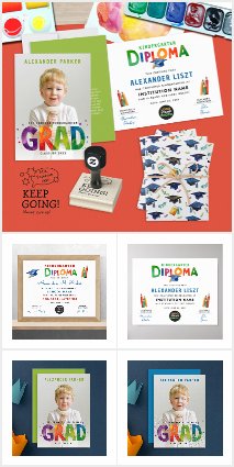 COLORFUL GRADUATION