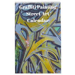 Colorful Graffiti Painting Street Art 2023 Calendar