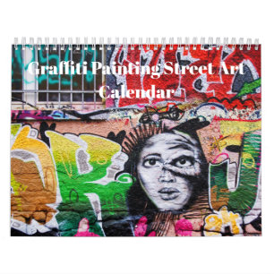 Colorful Graffiti Painting Street Art 2027 Calendar