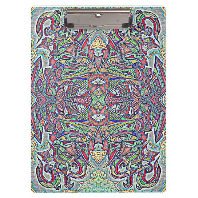 Colorful Graffiti Piece Clipboard (Front)