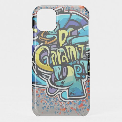Colorful Graffiti Style TDesign iPhone 11 Case