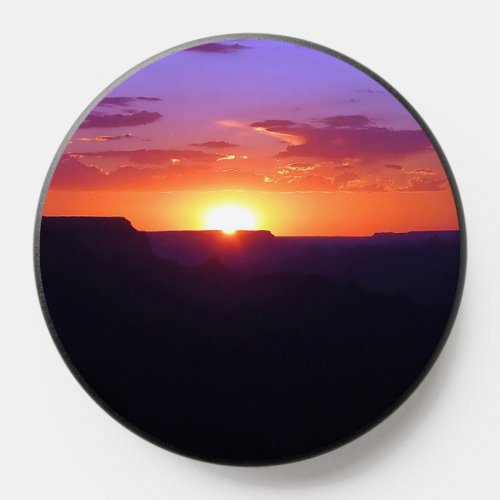 Colorful Grand Canyon Sunset Wilderness Scenery PopSocket