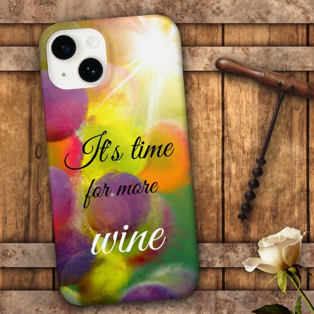 Colorful Grapes Wine Lovers Phone Case (Creator Uploaded)
