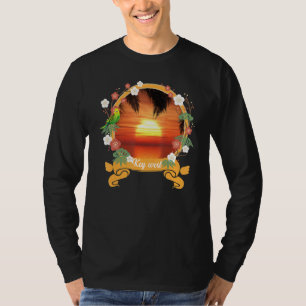 Colorful Graphic  Key West Summer Vacation Trip T-Shirt