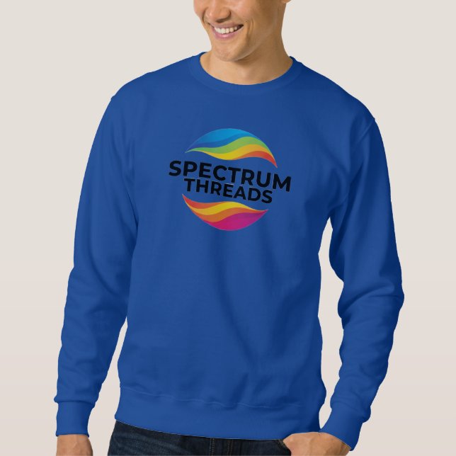 Colorful Graphic Pullover for Creative Style (Front)