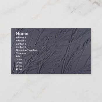 Colorful Grass Relief Business Card by inspirelove at Zazzle