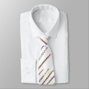 Colorful Grasses Neck Tie