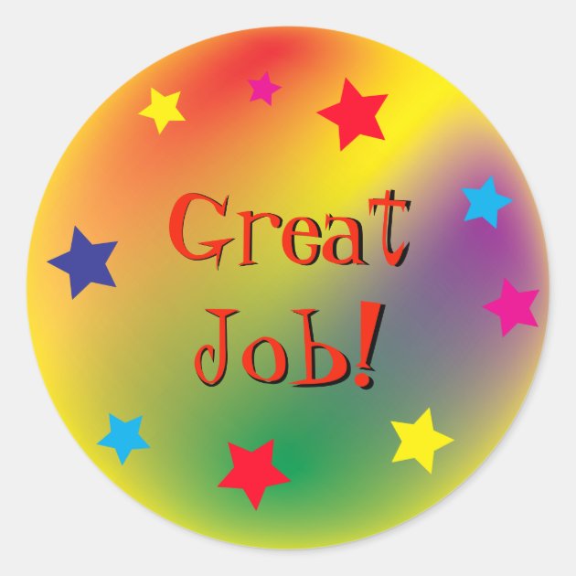 Top Selling Products Colorful Great Job Motivational Kid s Classic