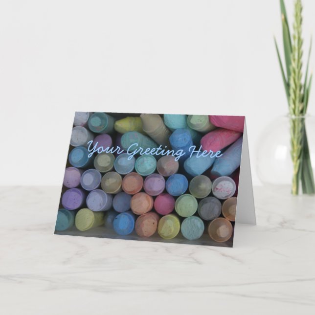 Colorful Greeting Card (Front)