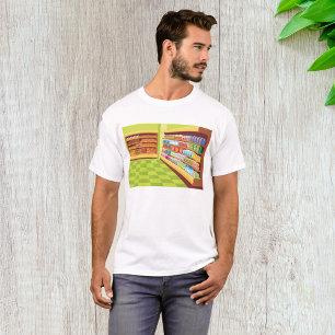 Colorful Grocery Store Aisle and Bakery T-Shirt