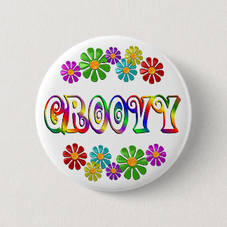 Colorful Groovy Button