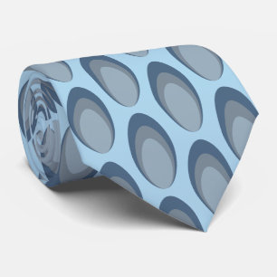 Colorful Groovy Retro 70s Pattern Neck Tie