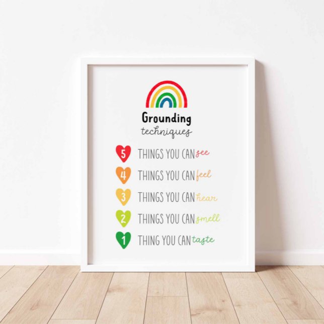 Colorful Grounding technique poster (Creator Uploaded)