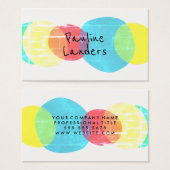 Colorful Grunge Geometric Shapes (Front & Back)